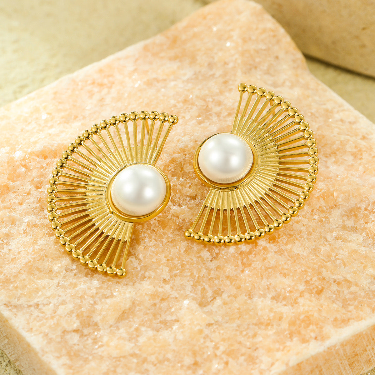Fan Earrings