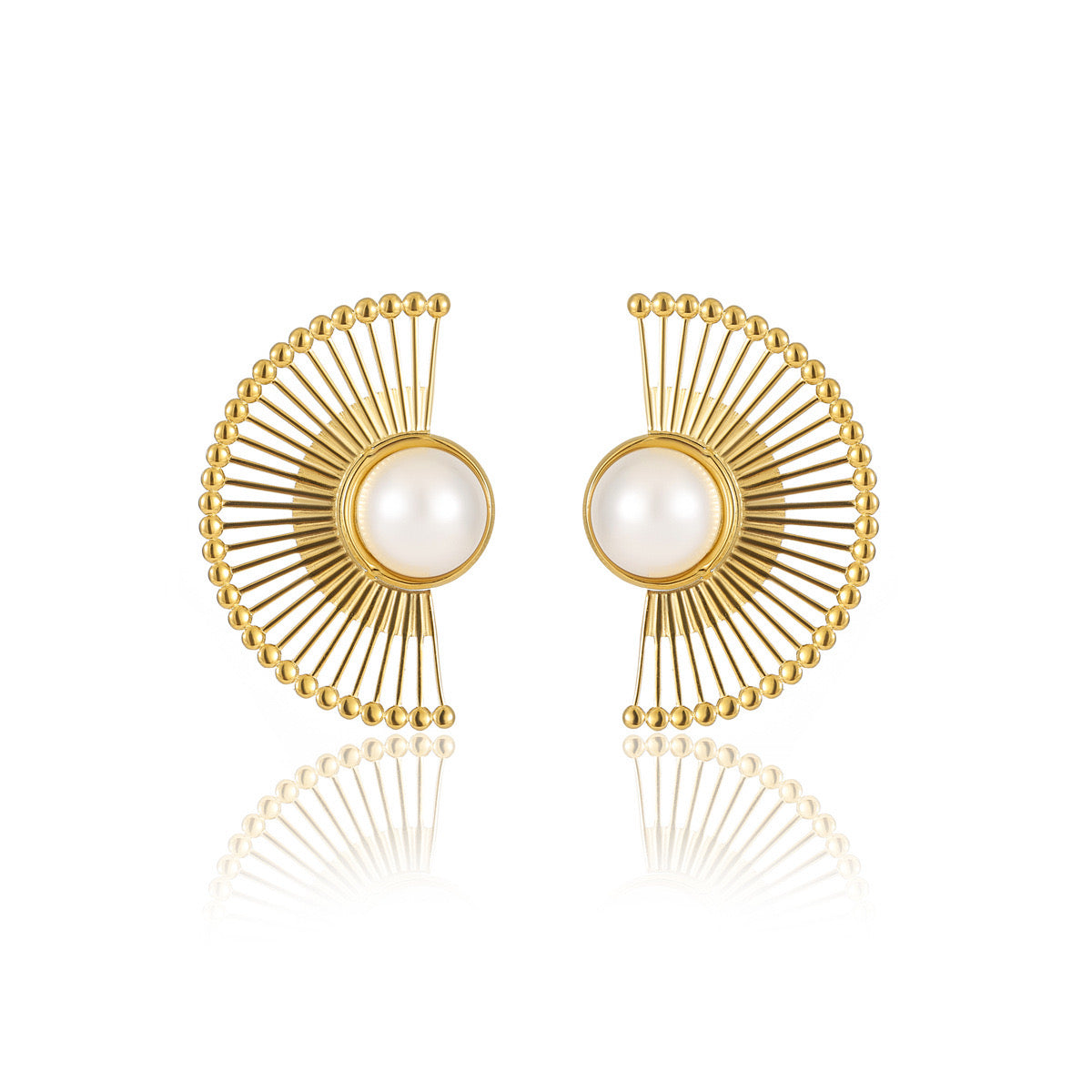 Fan Earrings