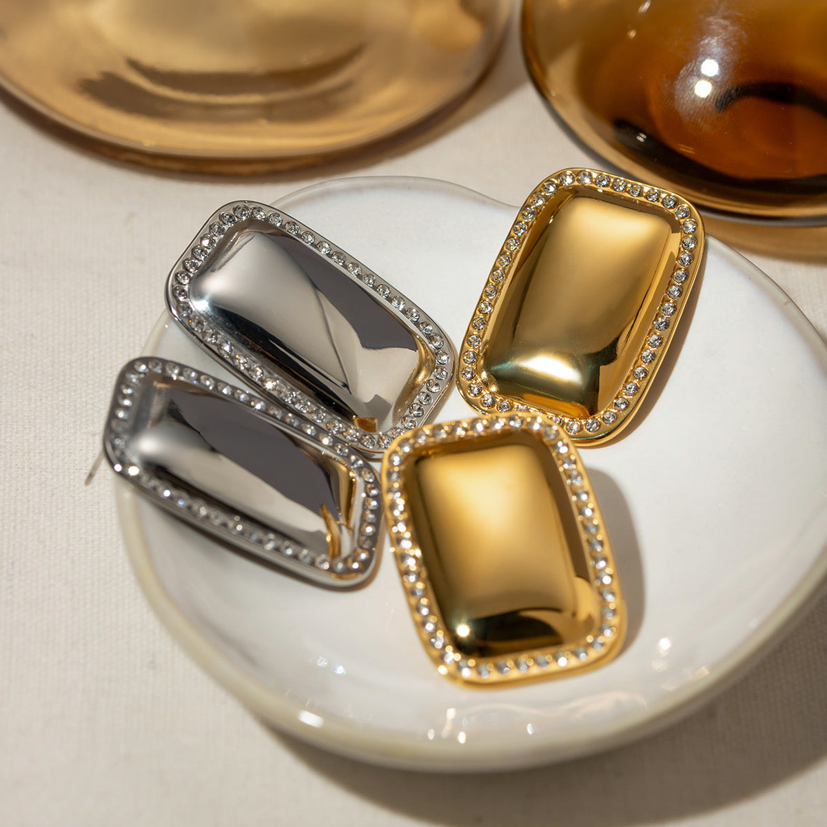 Rhinestone Studs