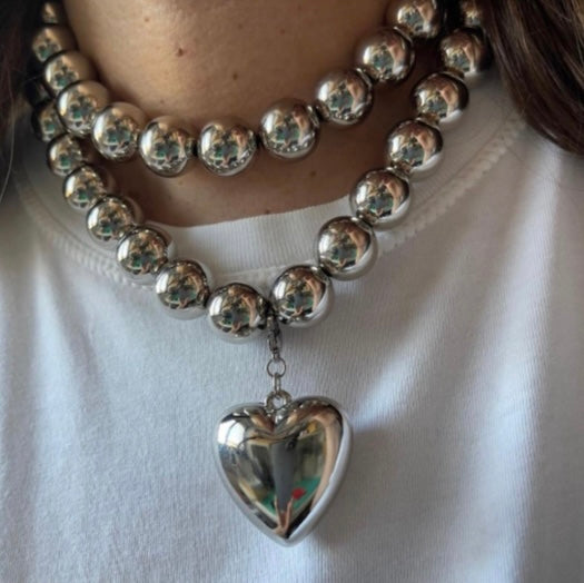 Silver Heart Necklace