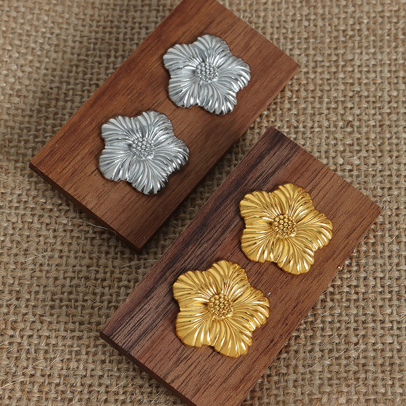 Fiore Gold Earrings