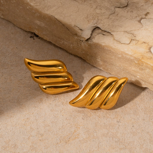 Flash Gold Earrings